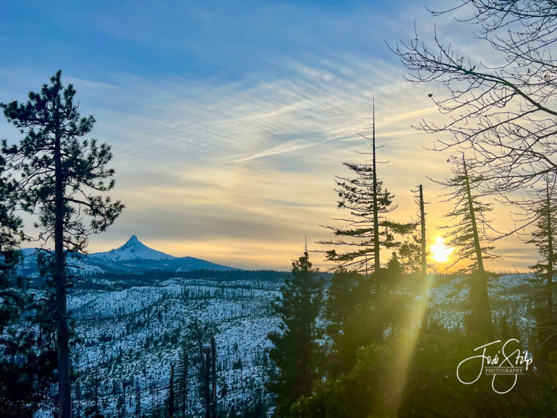 Sunset and Mt. Washington
